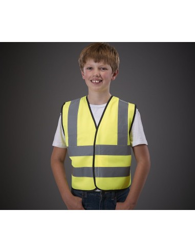 Y-HVW100CH-Gilet 2 betb de haute visibilité Enfant (HVW100CH)
